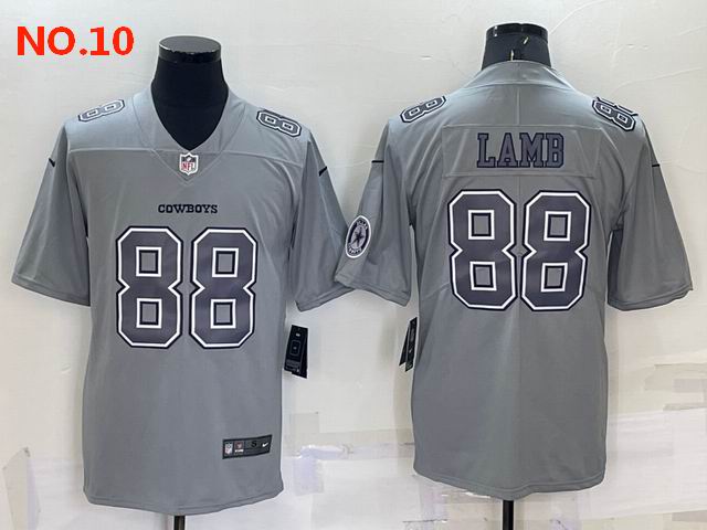 Men's Dallas Cowboys #88 CeeDee Lamb Jersey NO.10;